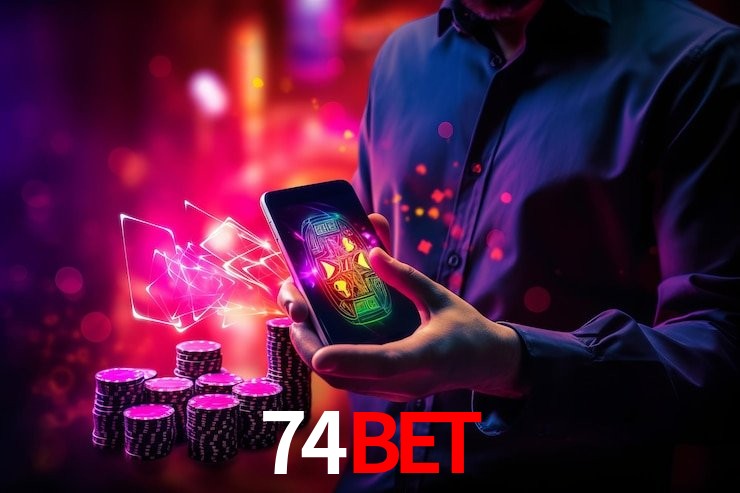 Interface do App 74bet
